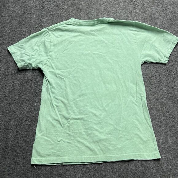 No Bad Vibes Alien T-shirt Youth Large (14-16) Green 100% Cotton Amsterdam - Picture 3 of 5